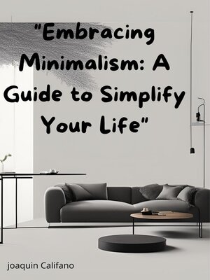 cover image of "Embracing Minimalism